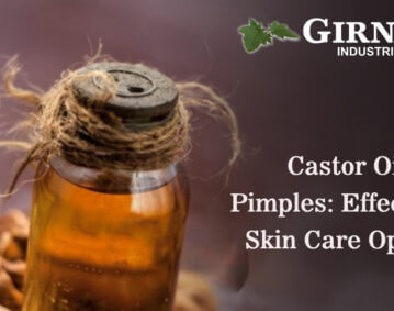 Castor Oil for Pimples