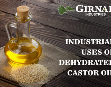 INDUSTRIAL USES OF DEHYDRATED CASTOR OIL
